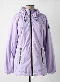Parka închidere cu fermoar pe față cu glugă violet RAGWEAR femme