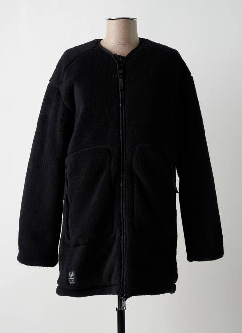 Palton lung negru RAGWEAR femeie