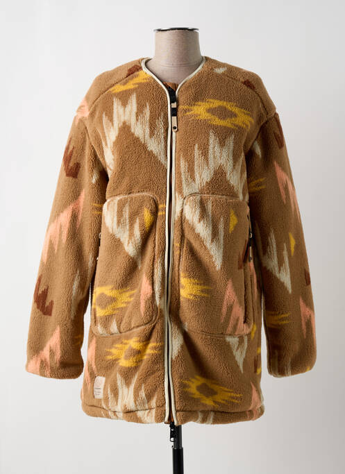 Palton lung maro RAGWEAR femeie