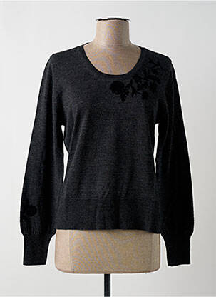 Pulover gri ALAIN MANOUKIAN femeie