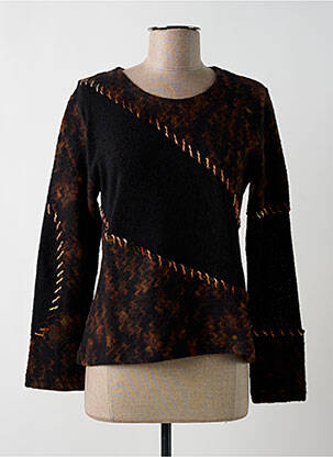 Pulover negru FINETTE femeie