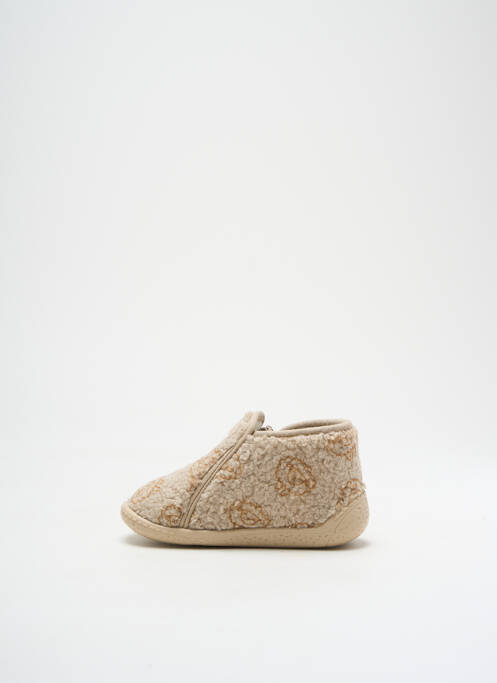 Papuci/Pantofi de casă bej TOOTI copil