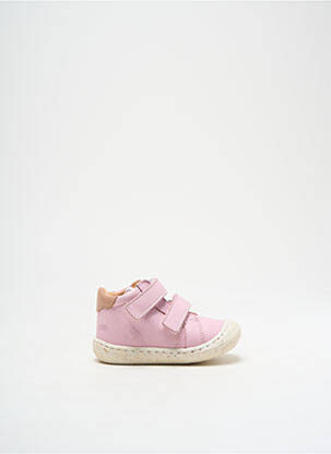 Adidași material neted vârf rotund violet GBB fată