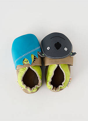 Papuci/Pantofi de casă maro COOKOO BY GBB băiat