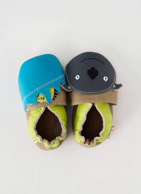 Papuci/Pantofi de casă maro COOKOO BY GBB băiat