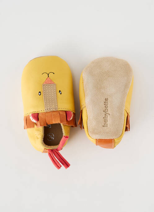 Papuci/Pantofi de casă galben MOULIN ROTY băiat