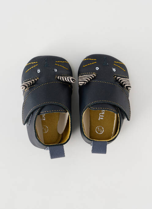 Papuci/Pantofi de casă albastru MOULIN ROTY fată