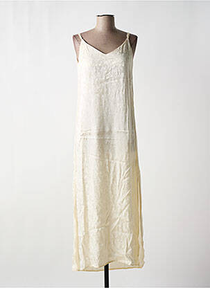 Rochie lungă bej GRACE & MILA femeie