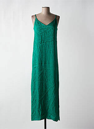 Rochie lungă verde GRACE & MILA femeie