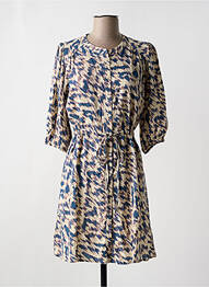 Rochie scurtă mâneci 3/4 mâneci 3/4 bej GRACE & MILA femeie