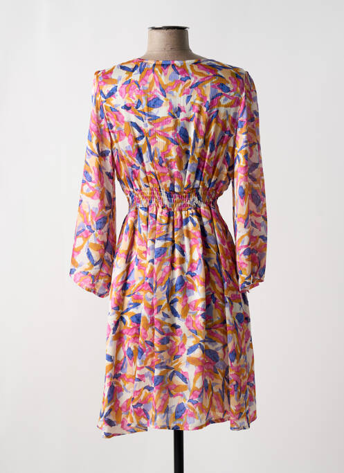 Rochie scurtă roz RUE DES ABBESSES femeie