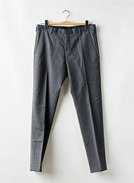 Pantalon chino țesătură melanj talie înaltă gri TOMMY HILFIGER homme