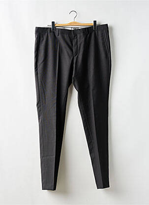 Pantalon chino țesătură melanj talie înaltă gri TOMMY HILFIGER bărbat