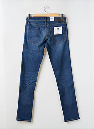 Blugi cu croială slim țesătură brută mărime normală albastru JACK & JONES bărbat