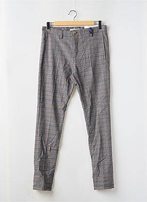 Pantalon chino buzunare mărime normală gri PRIVATE BLUE bărbat