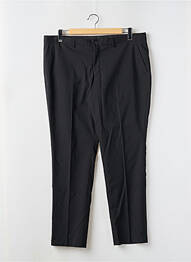 Pantalon slim închidere cu fermoar sub clapetă cu nasturi mărime normală negru SELECTED bărbat