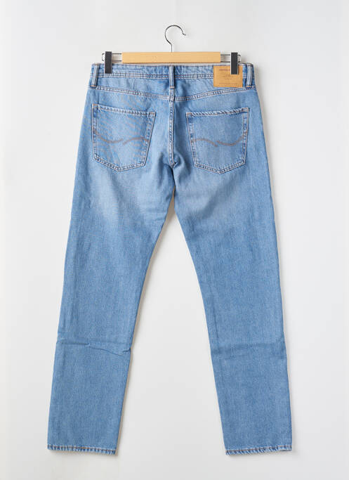 Blugi cu croială slim albastru JACK & JONES bărbat