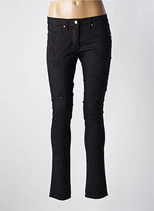 Pantalon slim buzunare negru ASTRID BLACK LABEL femeie