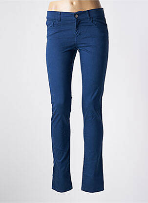 Pantalon slim conic albastru FLAIR femeie