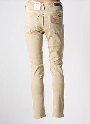 Pantalon slim buzunare bej GARCIA femeie