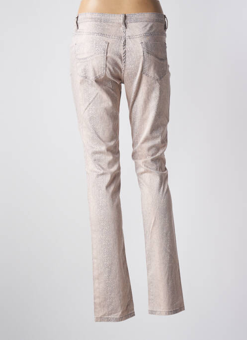 Pantalon slim bej ASTRID BLACK LABEL femeie