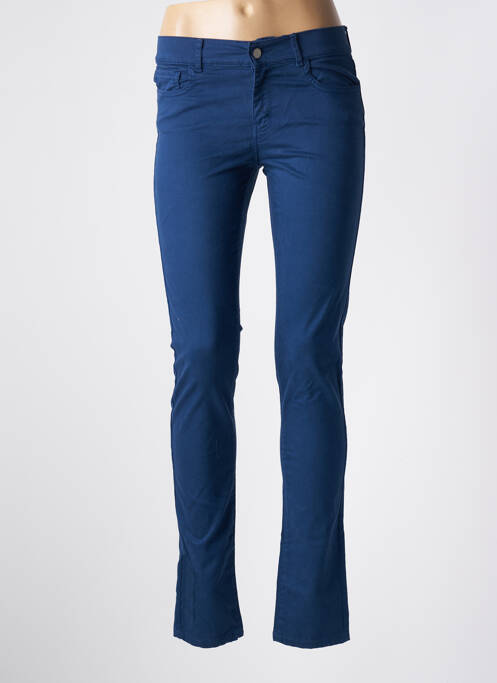 Pantalon slim albastru FLAIR femeie