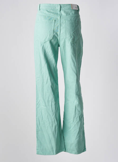 Pantalon evazat verde ONLY femeie
