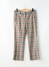 Pantalon 7/8 croială tip țigaretă mărime normală verde MORE & MORE femme