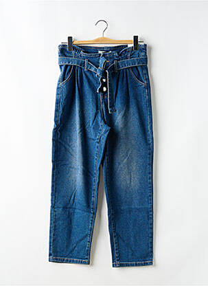 Blugi cu croială dreaptă albastru MORGAN femeie