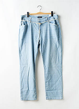 Blugi cu croială dreaptă albastru OPUS femeie