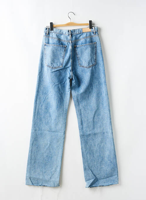 Blugi cu croială dreaptă albastru MANGO femeie