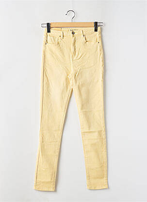 Blugi cu croială slim galben TOXIK3 femeie