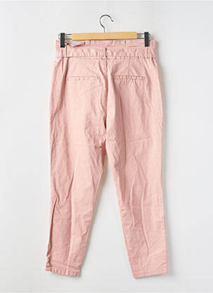 Pantalon 7/8 talie cu cleme mărime normală roz VERO MODA femme