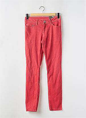 Blugi cu croială slim roșu STREET ONE femeie