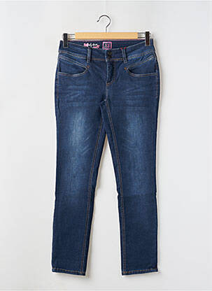 Blugi cu croială slim albastru STREET ONE femeie