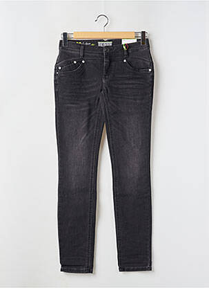 Blugi cu croială slim negru STREET ONE femeie