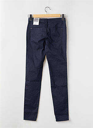 Pantalon slim țesătură poplin mărime normală albastru STREET ONE femeie