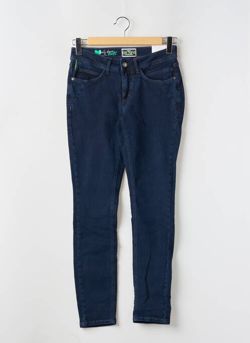 Blugi cu croială slim albastru STREET ONE femeie