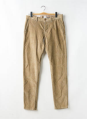 Pantalon chino elasticitate bej JACK & JONES bărbat