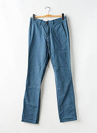 Pantalon drept țesătură poplin mărime normală albastru JACK & JONES bărbat