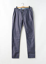 Pantalon chino țesătură melanj mărime normală albastru TOM TAILOR homme