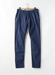 Pantalon chino țesătură poplin mărime normală albastru TOM TAILOR homme