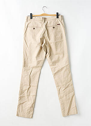 Pantalon drept țesătură poplin mărime normală bej JACK & JONES bărbat