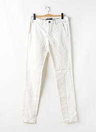Pantalon chino țesătură poplin mărime normală bej BRUCE & BUTLER  homme