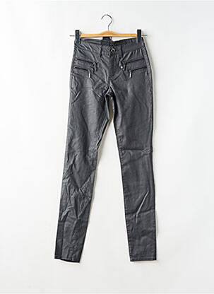 Pantalon slim talie înaltă talie înaltă gri ONLY femeie