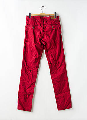 Pantalon chino țesătură poplin mărime normală roșu SHINE ORIGINAL bărbat