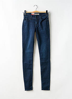Blugi skinny elasticitate talie joasă albastru LEVI'S femeie