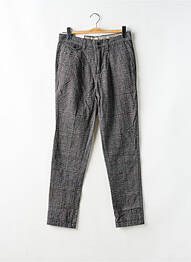 Pantalon chino imprimeu imprimeu prinț de wales mărime normală gri JACK & JONES bărbat