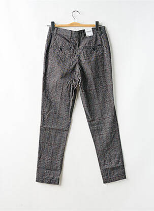 Pantalon chino imprimeu imprimeu prinț de wales mărime normală gri JACK & JONES bărbat