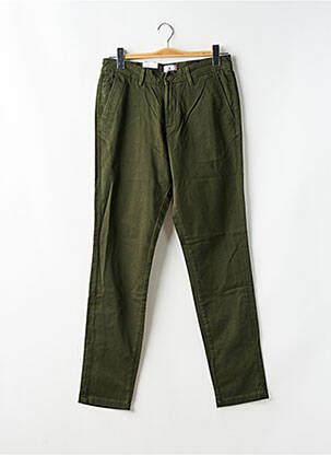 Pantalon chino țesătură poplin mărime normală verde JACK & JONES bărbat